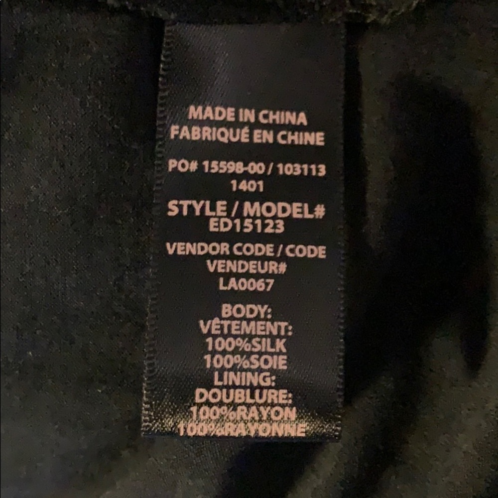 Ella Moss Black Gray Plaid Maxi Dress Medium M - Picture 8 of 8